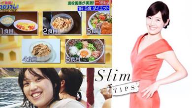 半年瘦16公斤！日本女醫生獨創「一天5餐減肥法」吃好吃滿超簡單