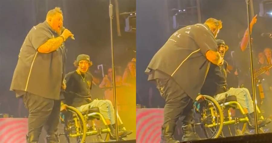 Jelly Roll's Heartwarming Concert Pause: A Fan's Special Moment that Lit up the Night!
