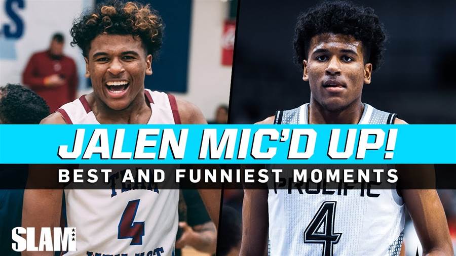 Jalen Green Unleashed: Hilarious and Epic Mic'd Up Moments! Pure Entertainment 🎤🔥