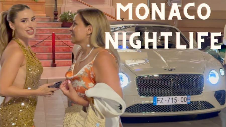 Luxury Lifestyle: Monaco's Exquisite Nightscene - A Blend of Supercars, Glamorous Women, and Summer Vibes