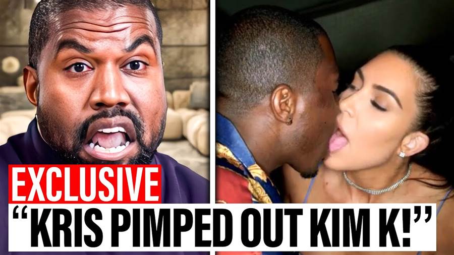 “He F* Her Daily!” Kanye West LEAKS Video Of Kim Kardashian Being Diddy’s VIP Freak0ff Worker…