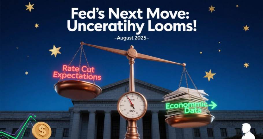 Fed Stands Pat, Powell’s Cautious Tone Sends September Rate Cut Odds Below 50%