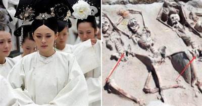 古代的陪葬嬪妃，為何雙腿都是分開的？陪葬前她們到底經歷了什麼？