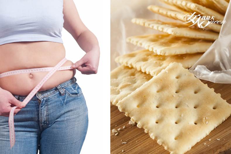 超神奇！吃蘇打餅檢視你是否為「易胖體質」，這反應代表你易胖